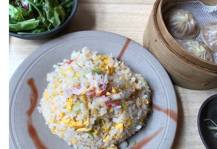 カニチャーハンセット